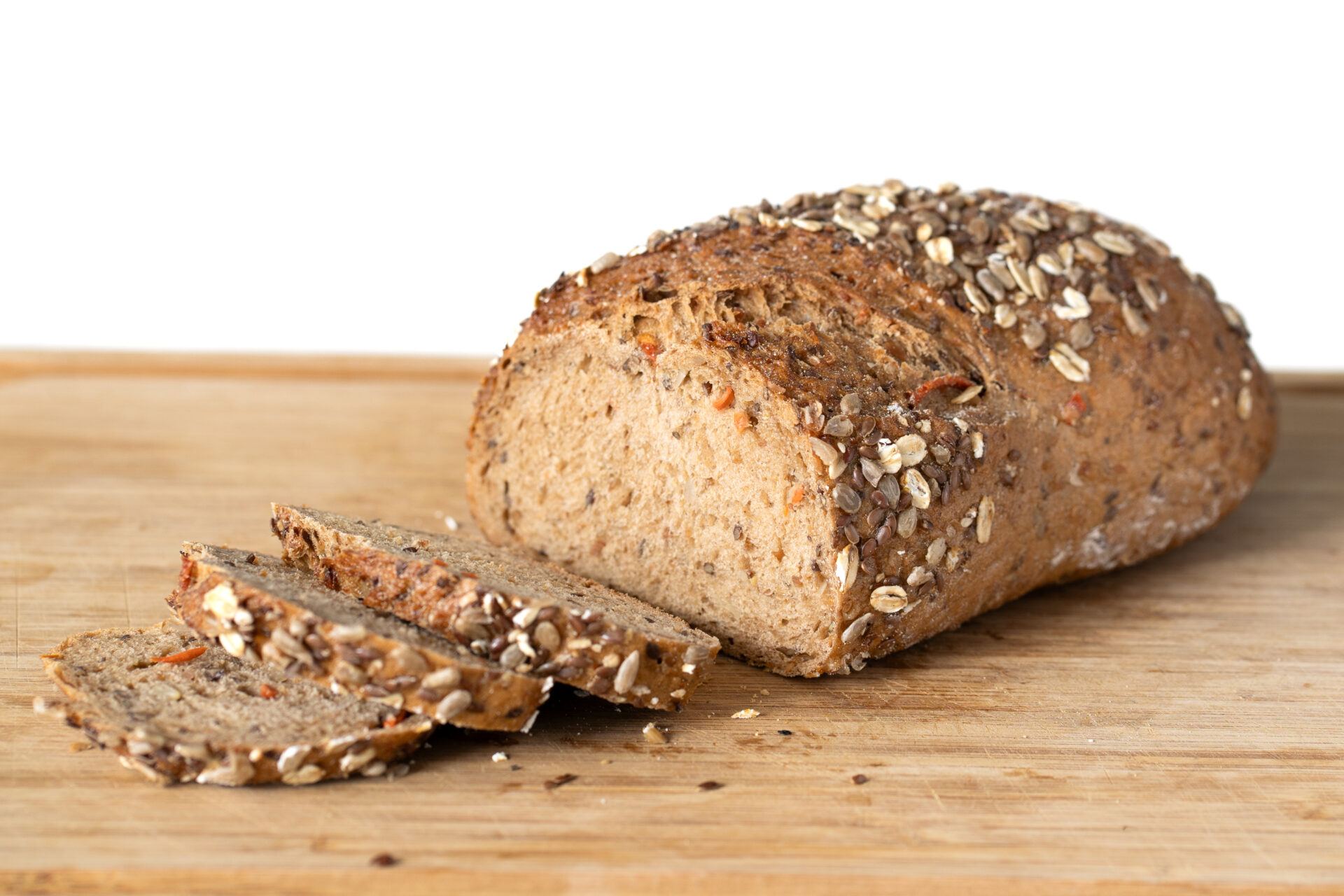 Frühlingsbrot mit Karotten Mischbrot aus dem Alten Land Hamburg