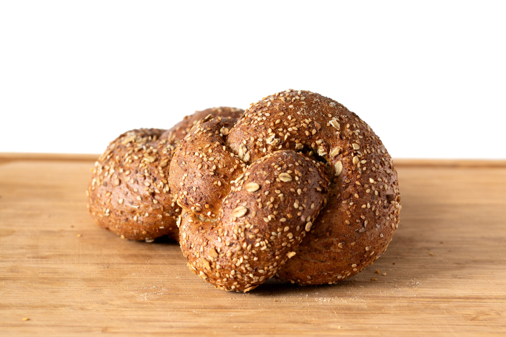 Kartoffelknoten Kartoffel Brötchen Hamburg aus dem Alten Land Wochenmarkt